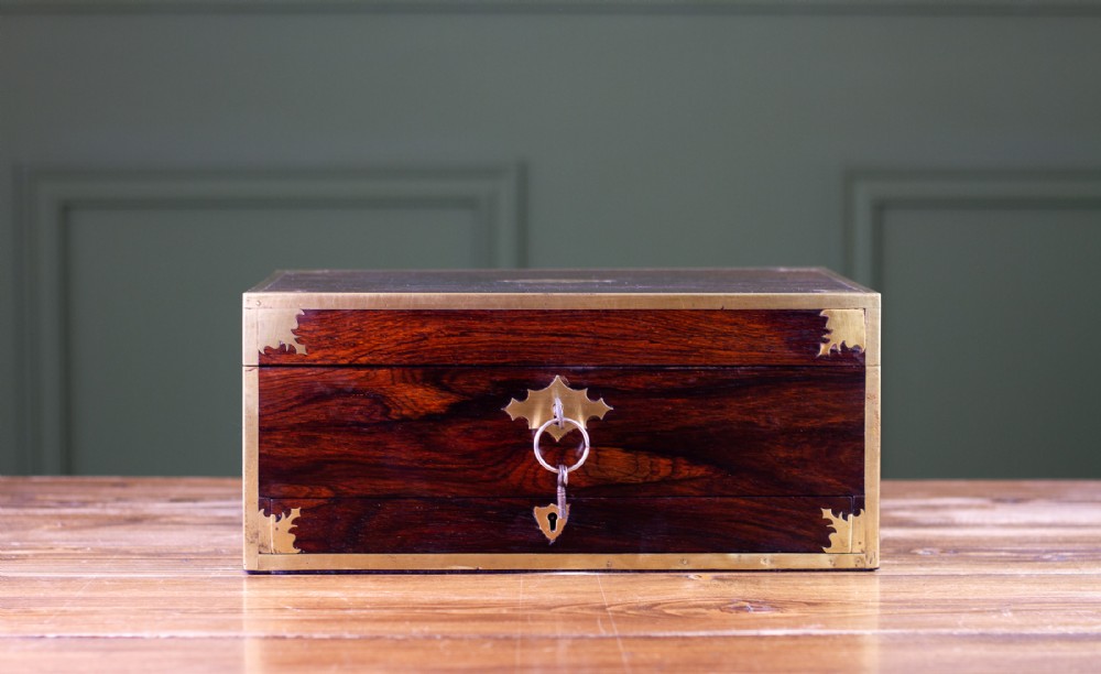 Campaign Rosewood Jewellery Box 1830