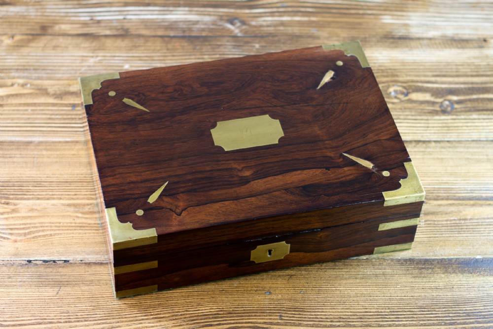 Georgian Rosewood Gents Box c.1820