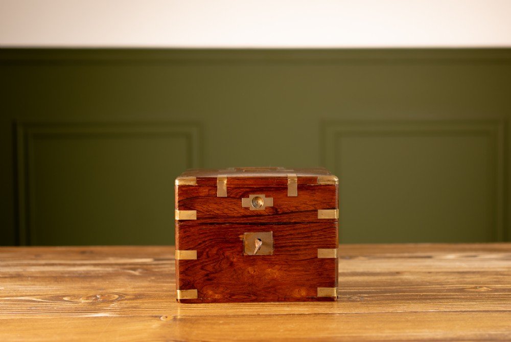 Campaign French Decorative Box c.1860