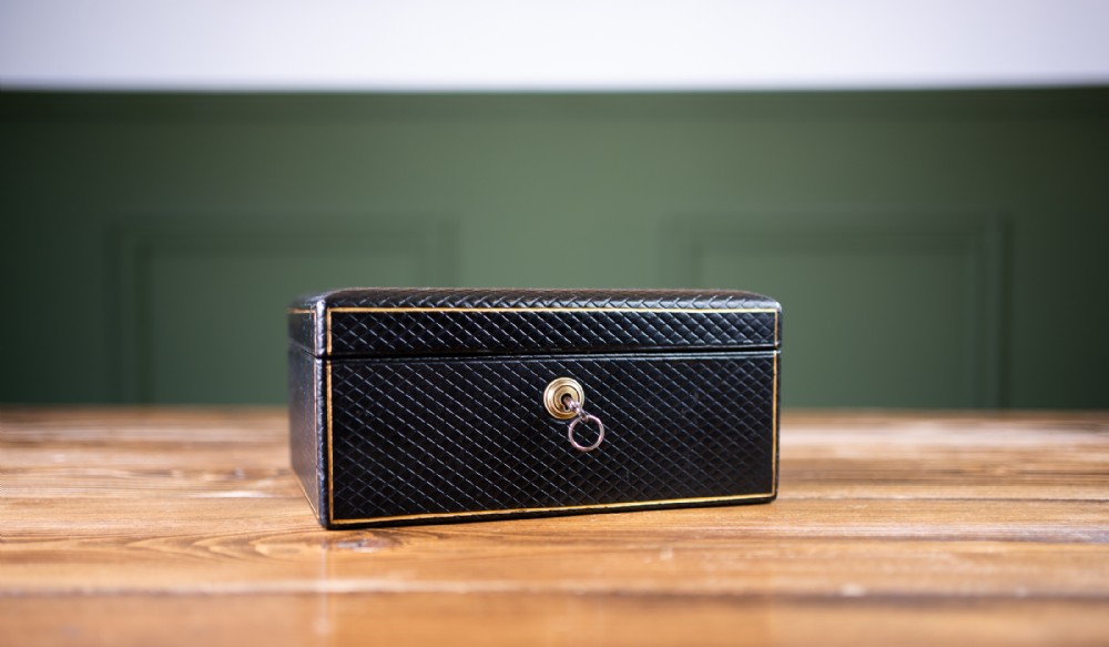 Leather Jewellery Box by Parkin & Gotto
