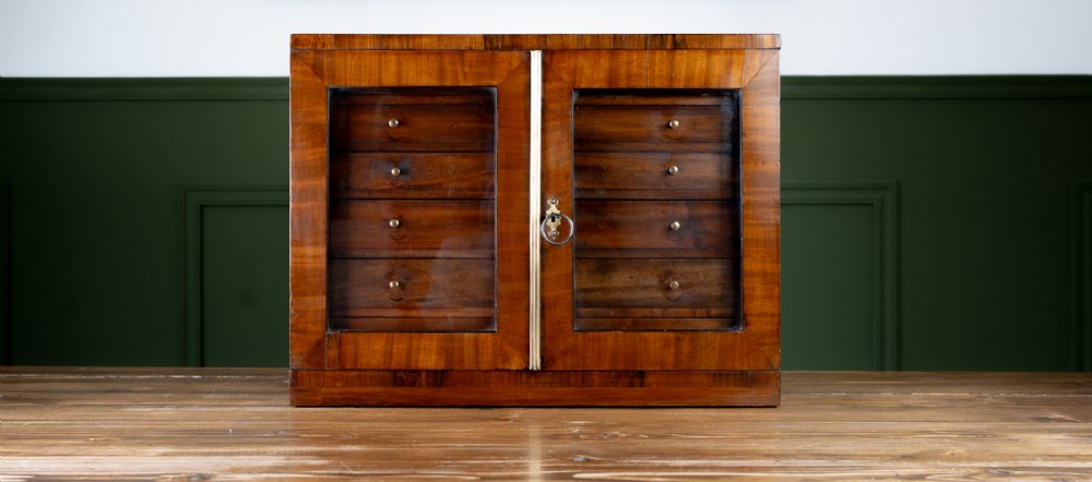Victorian Mahogany Specimen Cabinet C.1880
