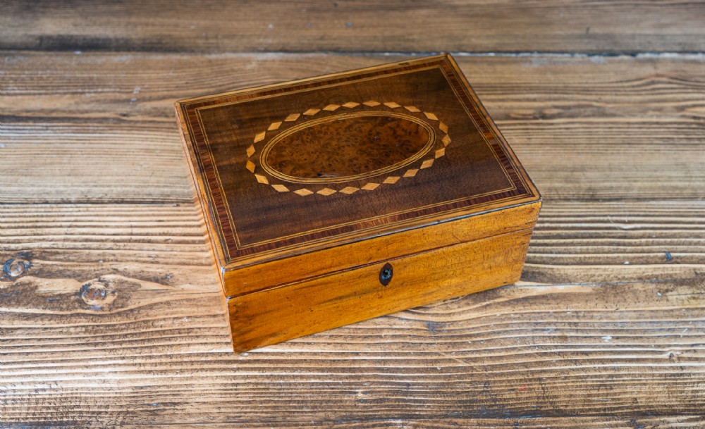 Georgian Inlaid Table Box c.1810