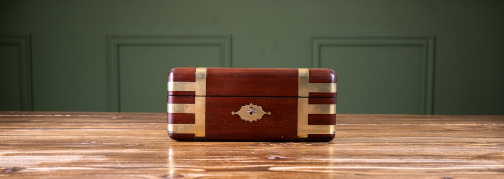 Georgian Brass Bound Campaign Box c.1820