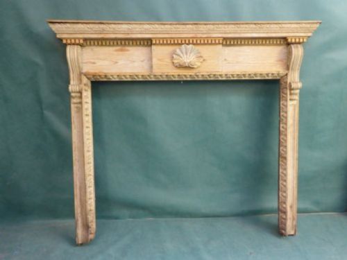 Pine Mantlepiece