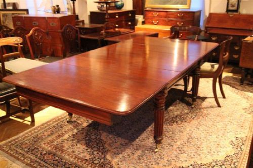 Mahogany Extending Dinning Table