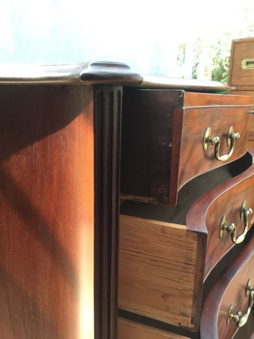SERPENTINE CHEST OF DRAWERSCOMMODE - ADDITIONAL PHOTO 9