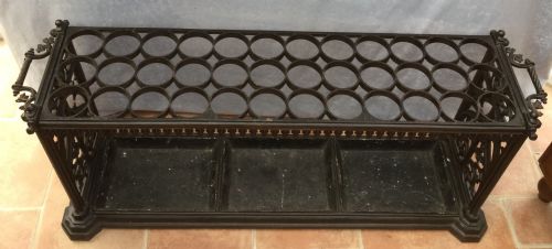 COALBROOKDALE 36 HOLE UMBRELLA STAND - ADDITIONAL PHOTO 1