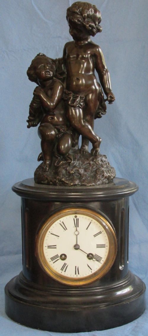 Charming French 8 Day Clock