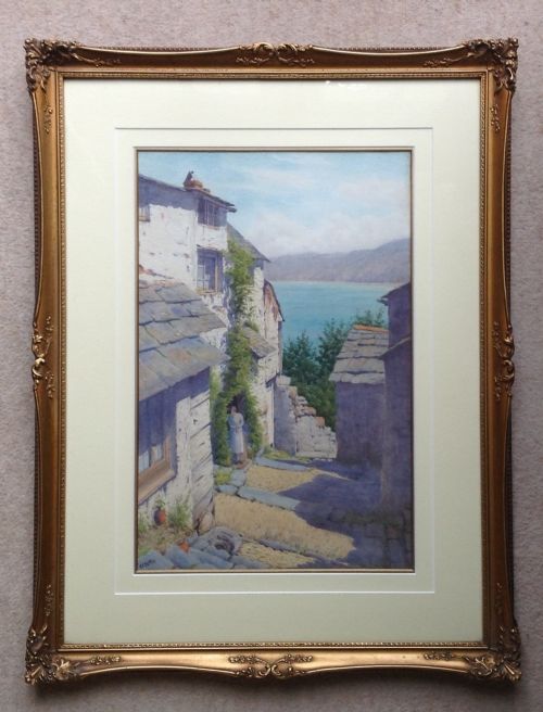 Accomplished Watercolour by Charles Edward Bentley