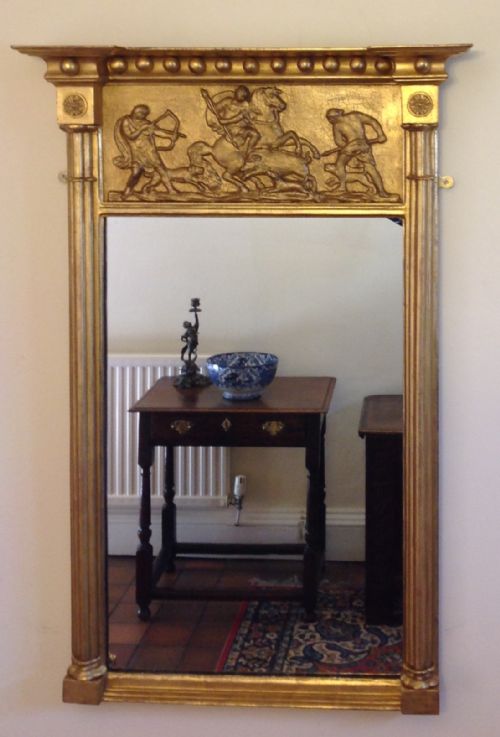 Regency Gilded Pier Glass/gilt Wall Mirror