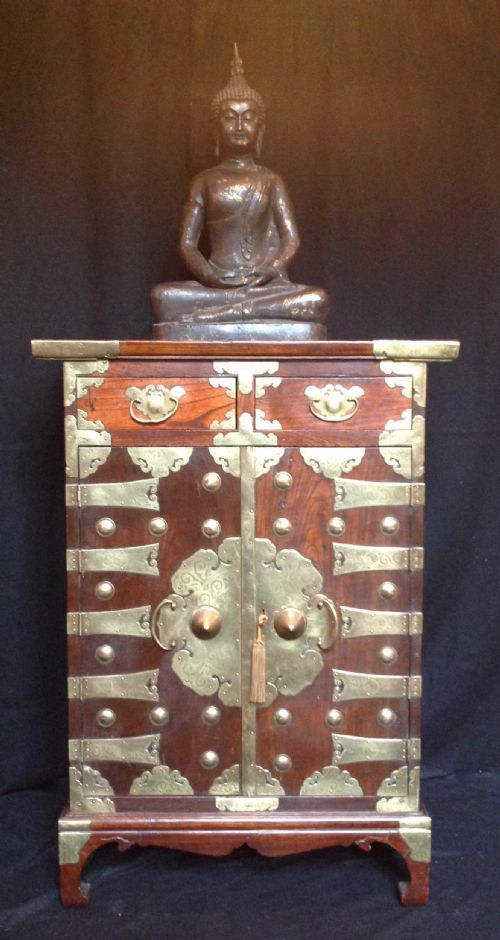 Yi Dynasty Elm Korean Cabinet
