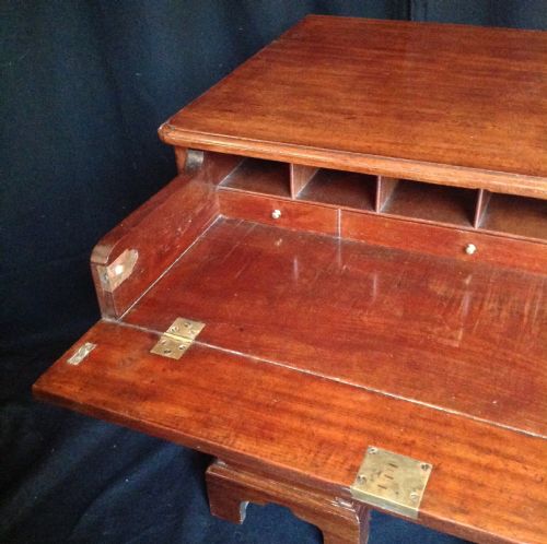 18TH CENTURY MAHOGANY SECRETAIRE KNEEHOLE DESK - ADDITIONAL PHOTO 7