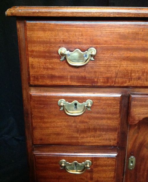 18TH CENTURY MAHOGANY SECRETAIRE KNEEHOLE DESK - ADDITIONAL PHOTO 12