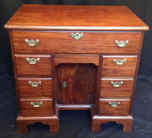 18TH CENTURY MAHOGANY SECRETAIRE KNEEHOLE DESK - ADDITIONAL PHOTO 16