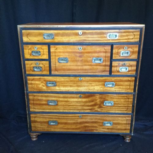 Campaign/military Secretaire Chest 

