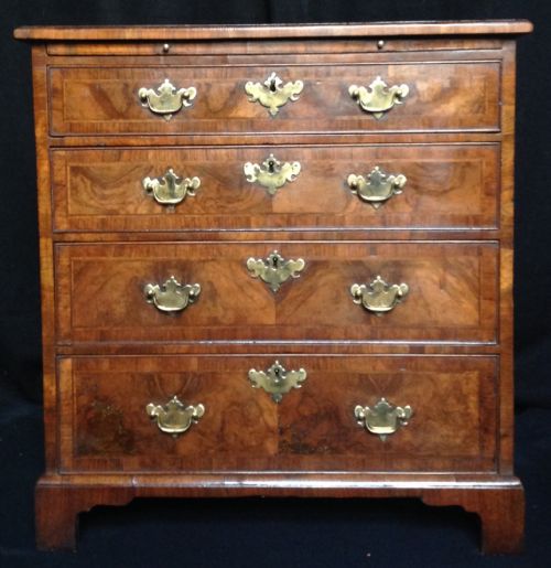 Small 18th Century Walnut Chest of Drawers