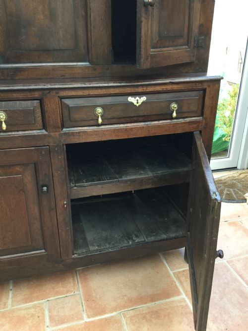 17TH CENTURY OAK COURT CUPBOARD - ADDITIONAL PHOTO 2