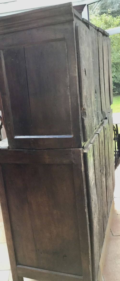17TH CENTURY OAK COURT CUPBOARD - ADDITIONAL PHOTO 4