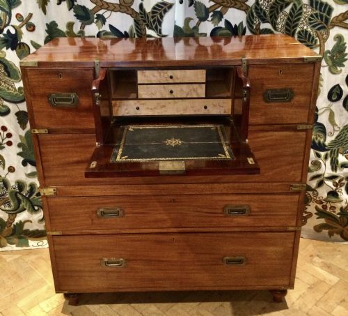 CAMPAIGN MILITARY CHEST OF DRAWERS - ADDITIONAL PHOTO 2
