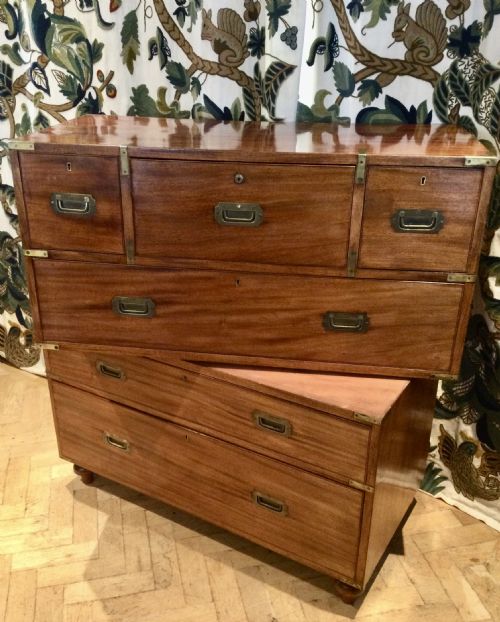 CAMPAIGN MILITARY CHEST OF DRAWERS - ADDITIONAL PHOTO 3