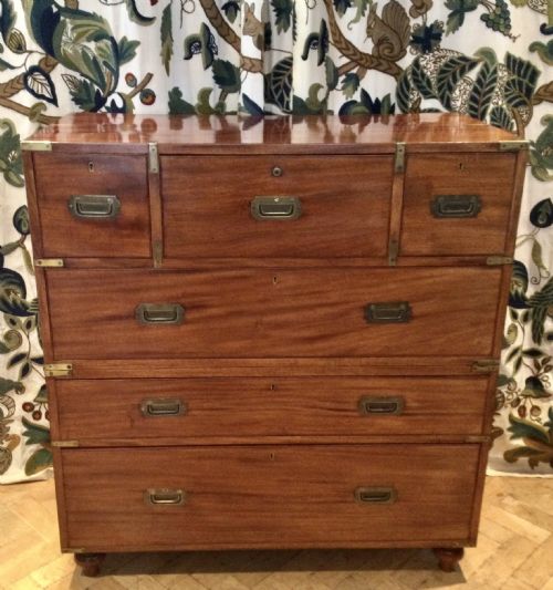 CAMPAIGN MILITARY CHEST OF DRAWERS - ADDITIONAL PHOTO 4