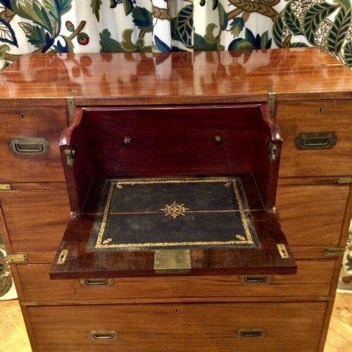 CAMPAIGN MILITARY CHEST OF DRAWERS - ADDITIONAL PHOTO 6