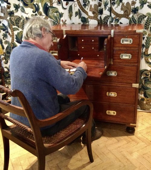 MILITARY CAMPAIGN CHEST OF DRAWERS - ADDITIONAL PHOTO 7