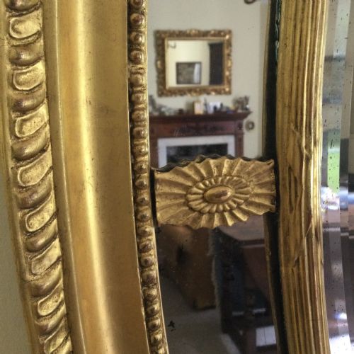 OVAL GILT MIRROR - ADDITIONAL PHOTO 7