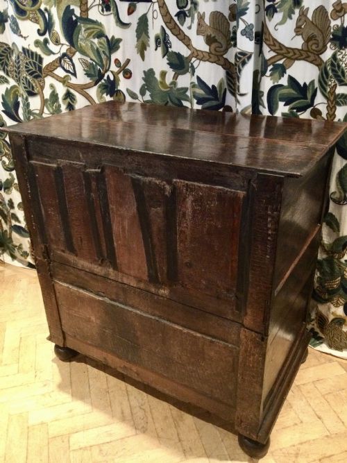 17TH OAK CHEST OF DRAWERS - ADDITIONAL PHOTO 8