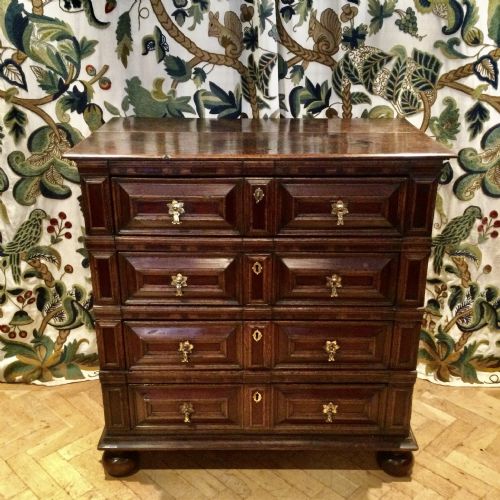 17TH OAK CHEST OF DRAWERS - ADDITIONAL PHOTO 10