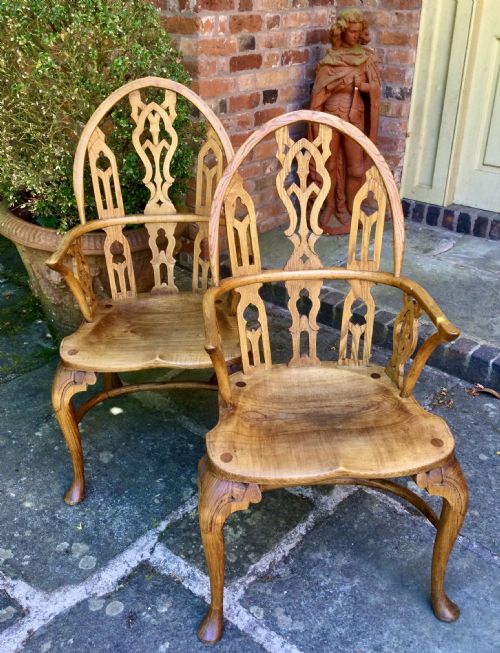A Pair of Windsor Chairs
