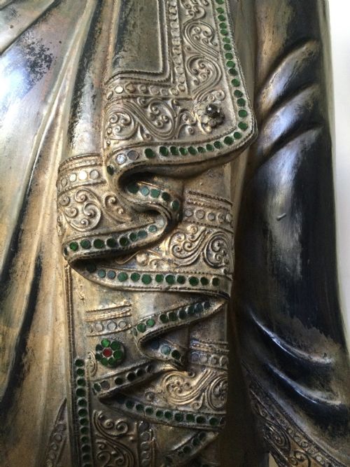 BUDDHA CARVED FIGURE - ADDITIONAL PHOTO 7