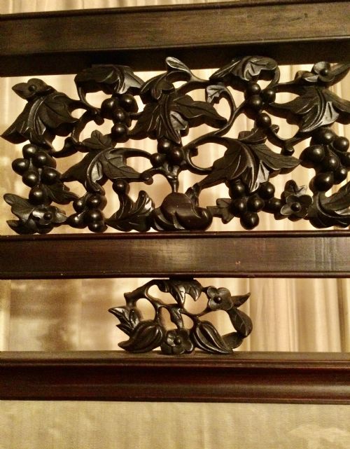 CHINESE SILK SCREEN - ADDITIONAL PHOTO 2