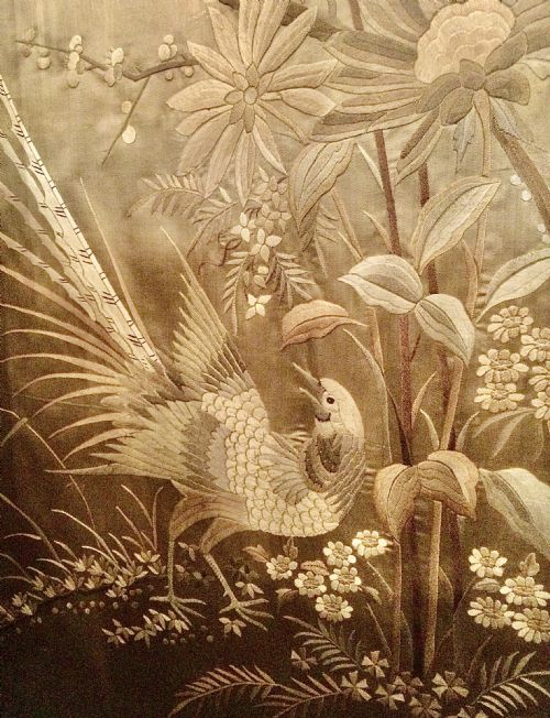CHINESE SILK SCREEN - ADDITIONAL PHOTO 3