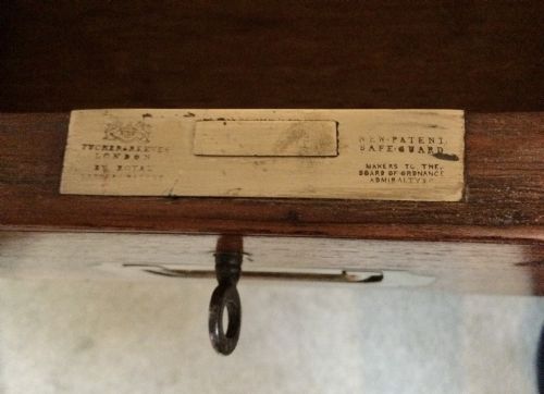 CAMPAIGN MILITARY SECRETAIRE CHEST OF DRAWERS - ADDITIONAL PHOTO 7