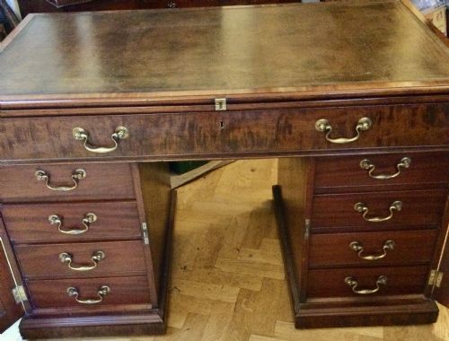 MAHOGANY DESK - ADDITIONAL PHOTO 15