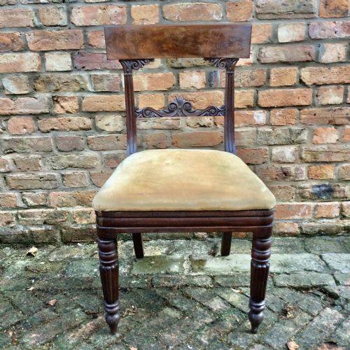 SET OF 6 MAHOGANY DINING CHAIRS - ADDITIONAL PHOTO 2