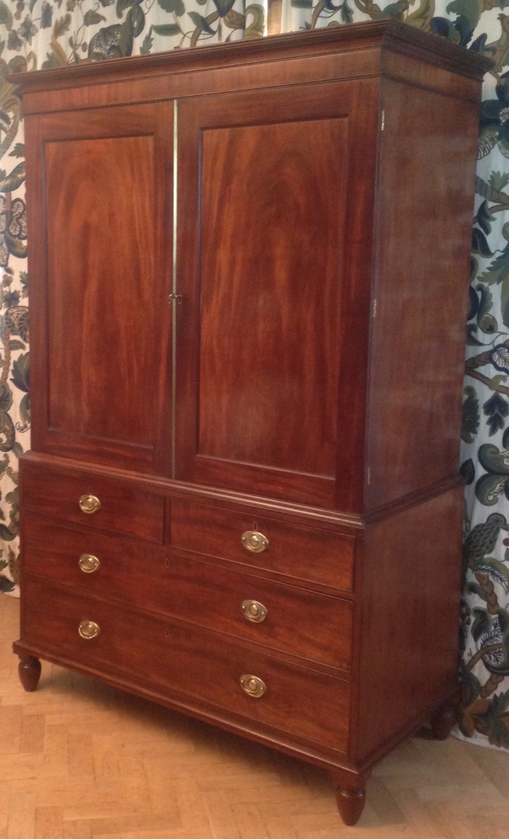 Gillows of Lancaster Mahogany Linen Cupboard