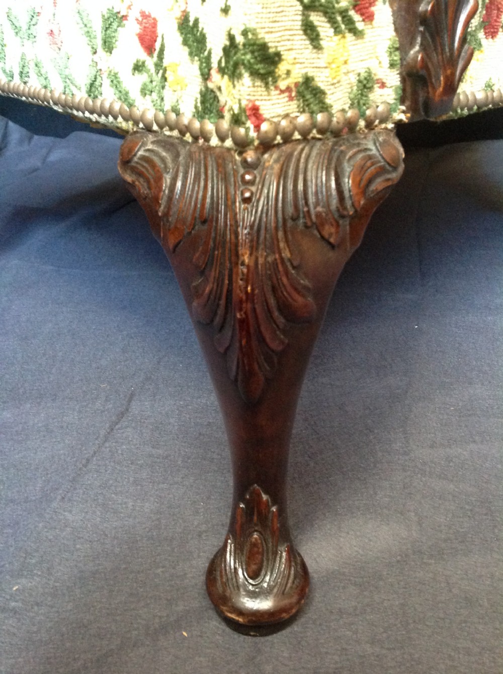 19th Century Mahogany Gainsborough Chair View VII