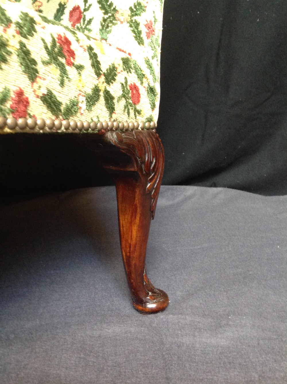 19th Century Mahogany Gainsborough Chair View VIII