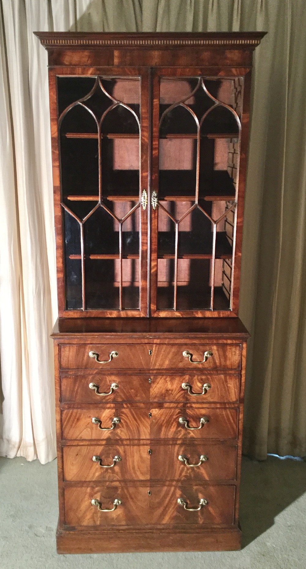 Secretaire bookcase