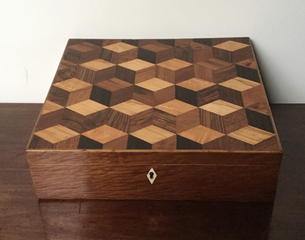 Writing slope box Tunbridgeware