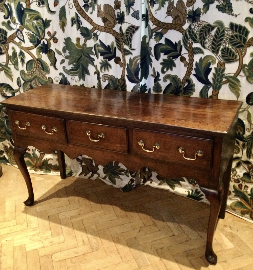 Oak dresser base