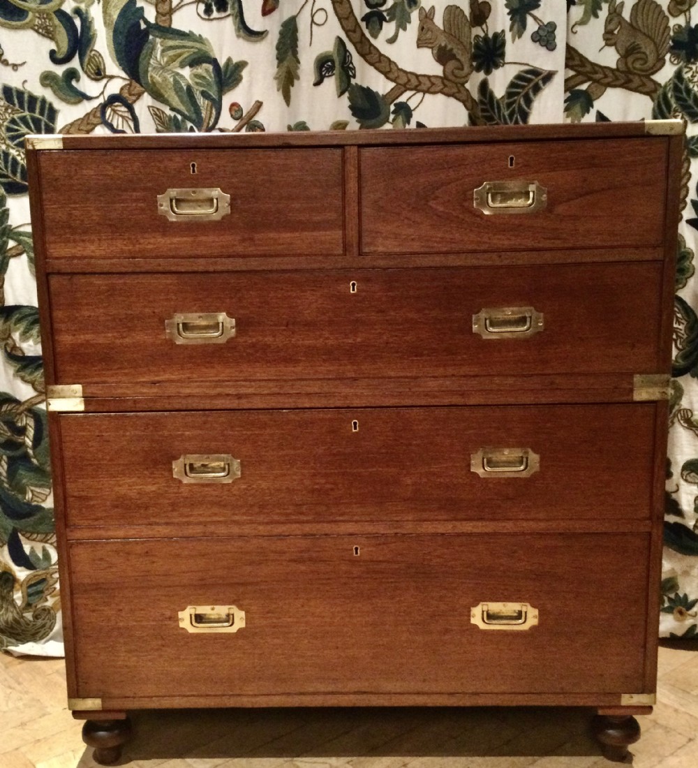 Military campaign chest of drawers