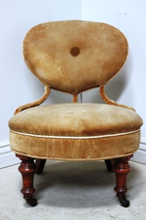 Unusual Victorian Antique Chair