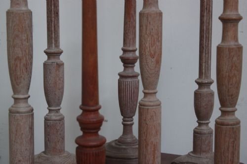 Collection of Edwardian Antique Oak Hat Stands