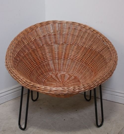 1960'S Vintage Basket Chair