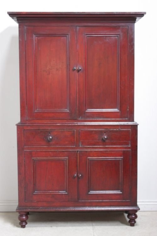 Antique Four Door Cupboard