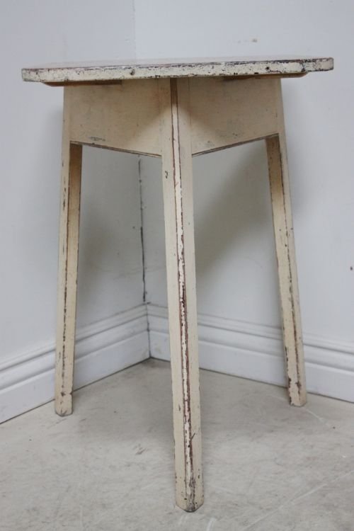 19th Century Antique Pine Cricket Table