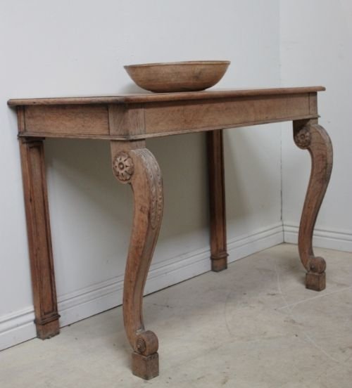 Regency Antique Oak Console Table